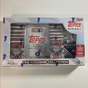 2026 Topps Flagship Collection MLB Baseball New Sealed Box Cotsco Ready to Ship